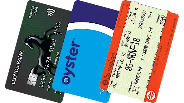 Oyster card and travelcard