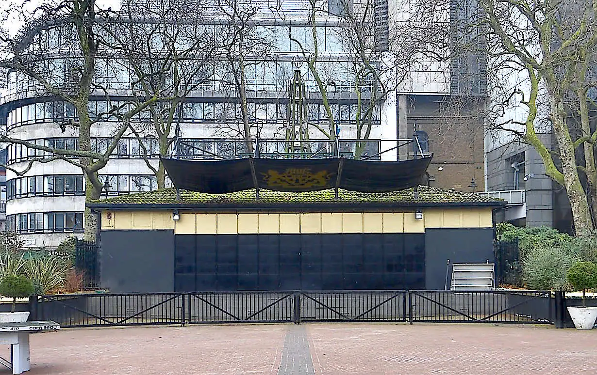 Bandstand in Victoria Embankment Gardens