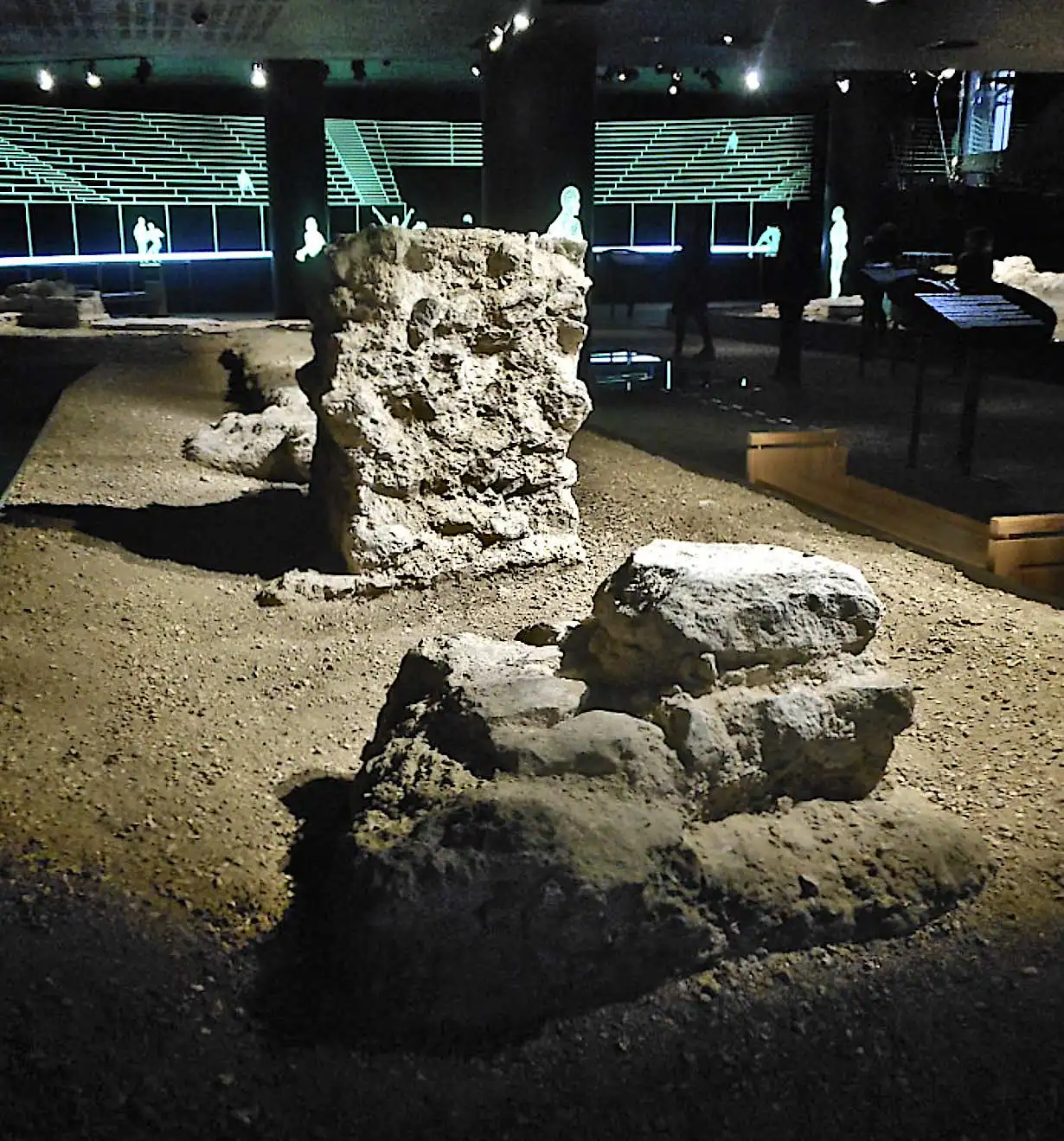 Archaelogical remains of the Roman amphitheatre