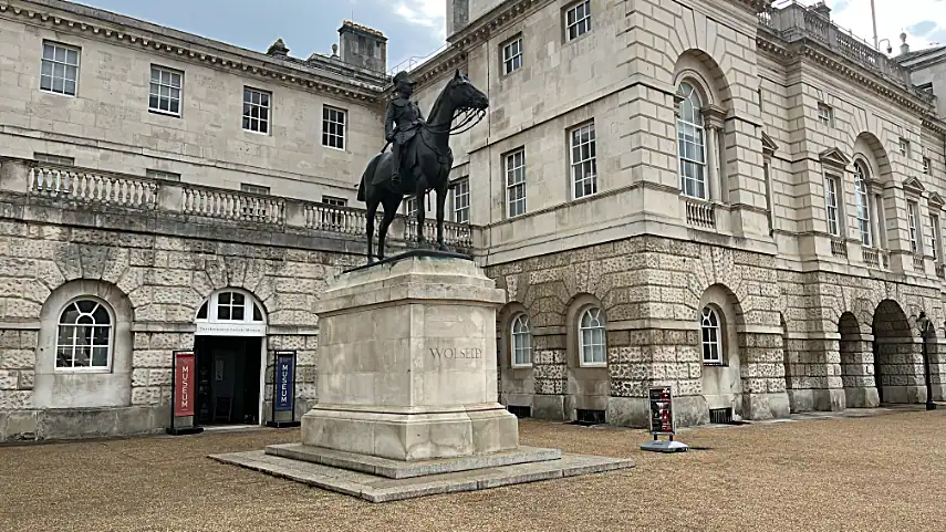 Entrance to the Household Cavalry Museum