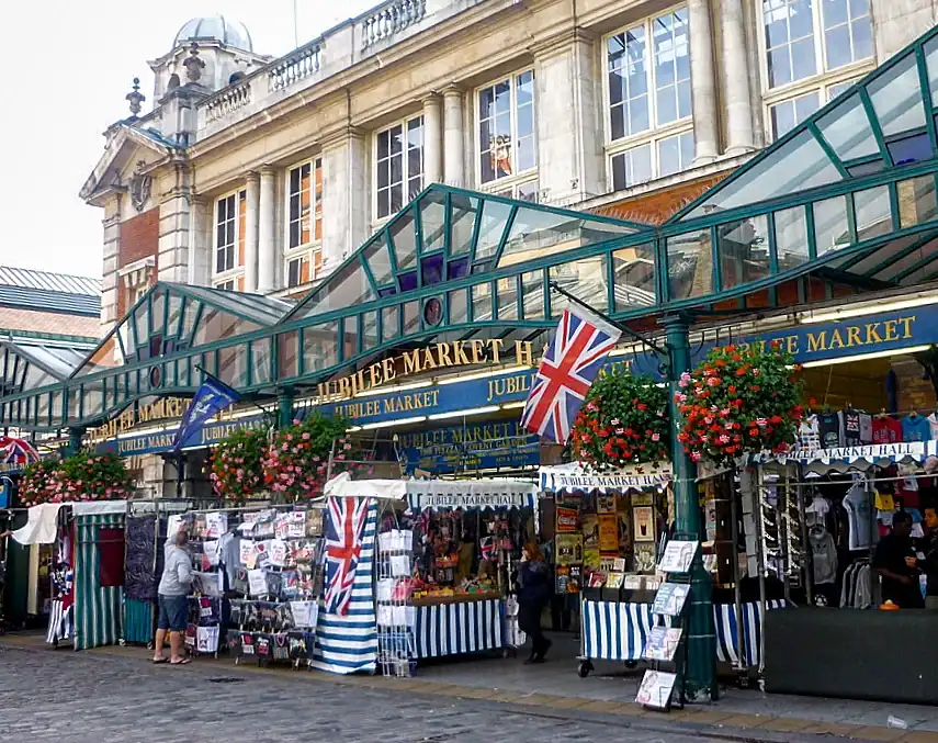 Jubilee street market at Covent Garden