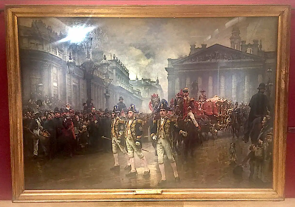 The Lord Mayor’s Procession, by William Logsdail