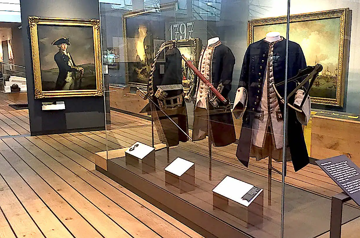 Exhibits from the Nelson, Navy & Nation gallery