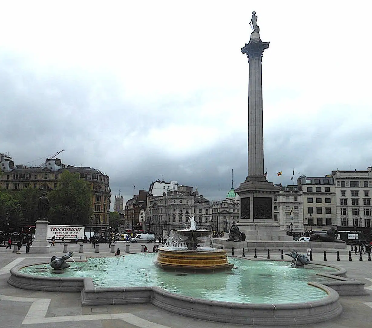 Nelson’s Column in Trafalgar Square