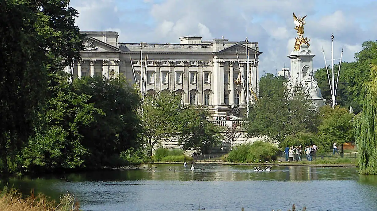 Buckingham Palace from St. James’s Park