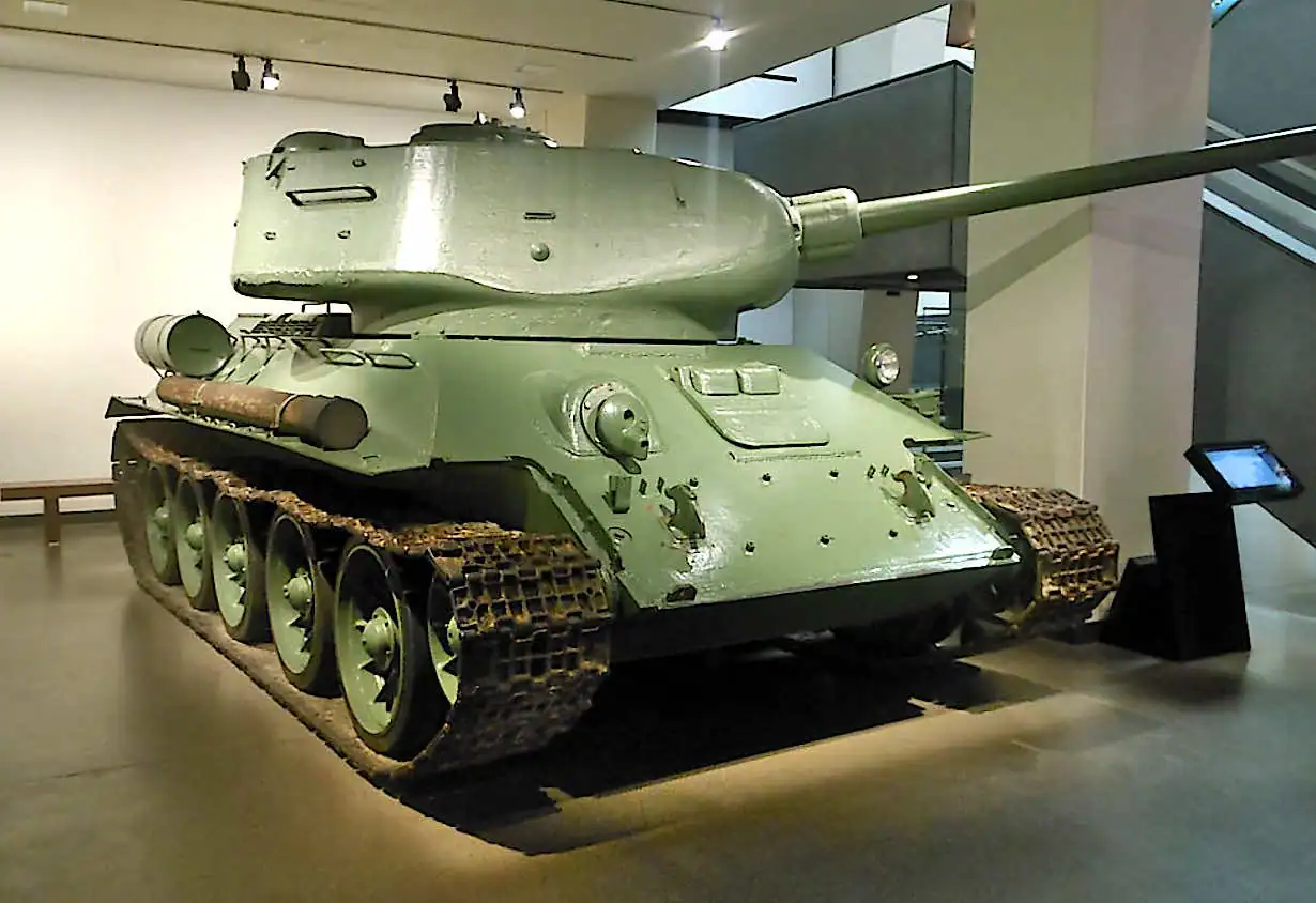 T-34 tank from the Second World War
