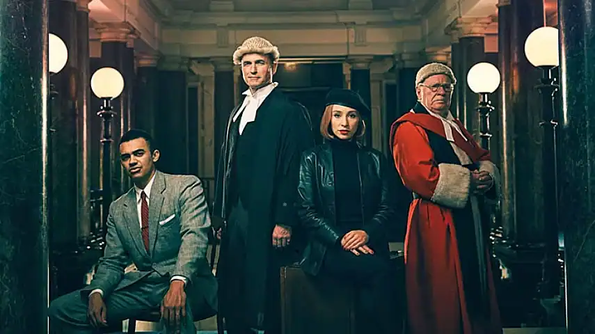 Cast from Agatha Christie's Witness For The Prosecution