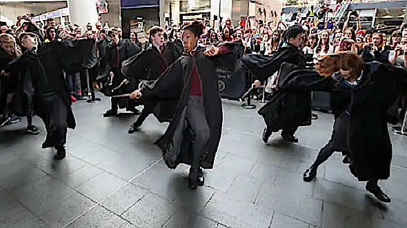 Harry Potter’s Back to Hogwarts Day at King’s Cross station