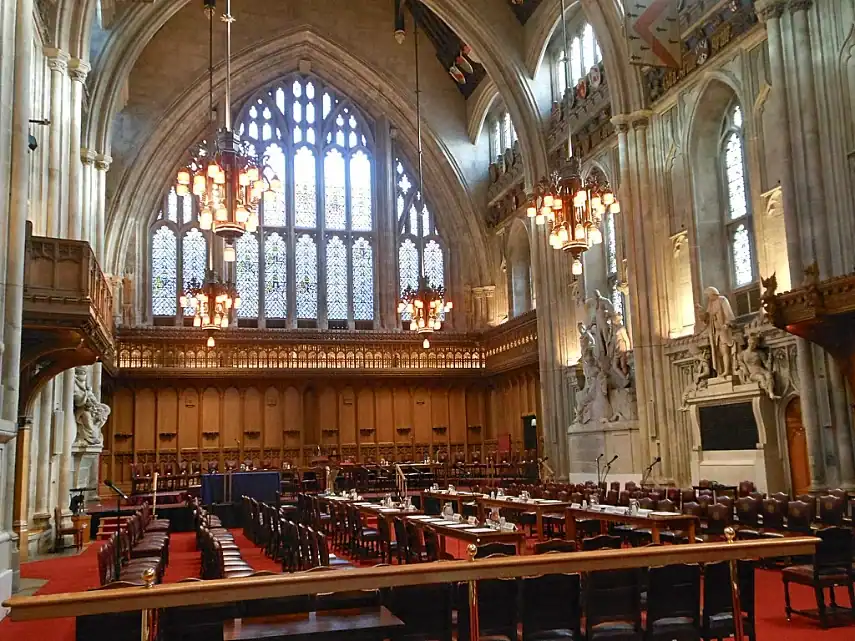 The Great Hall inside the Guildhall