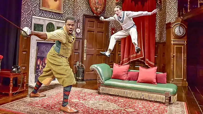 Scene from The Play That Goes Wrong