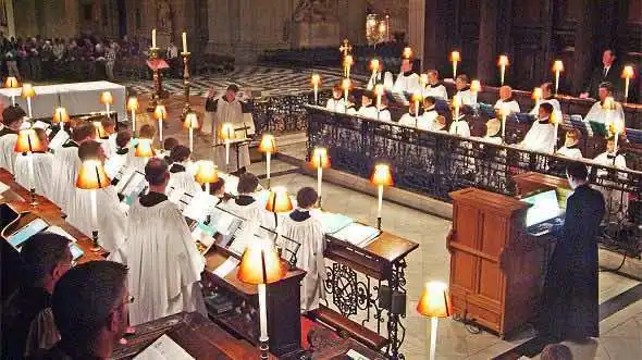 Choral Evensong service at St. Paul’s Cathedral