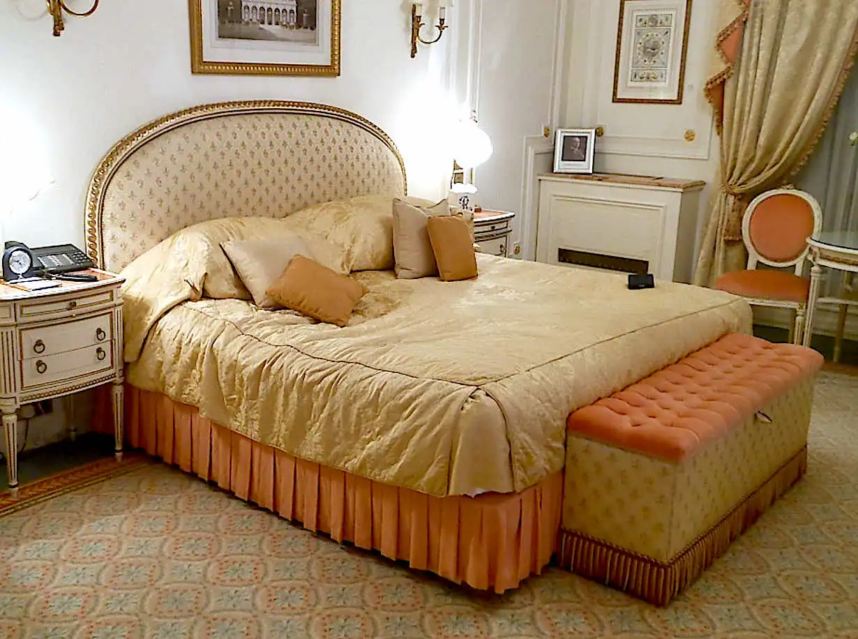 Double bed in a Superior Queen room