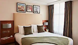 The Clermont Charing Cross Hotel bedroom