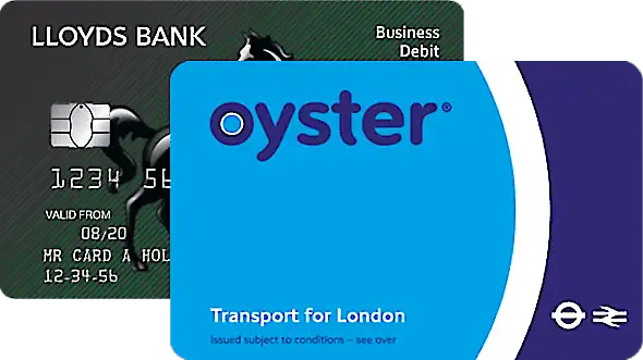 Oyster and contactless card